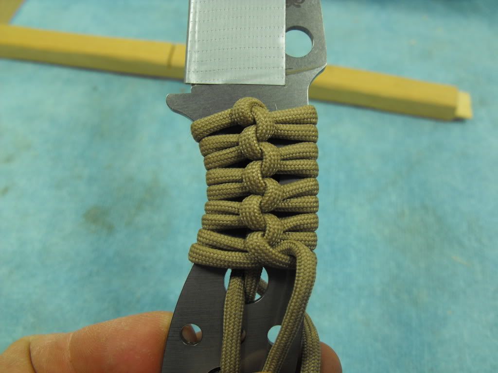 How'd you wrap your mule handles with paracord? (pics